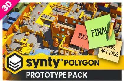 POLYGON – Prototype Pack – Art by Synty Free Download