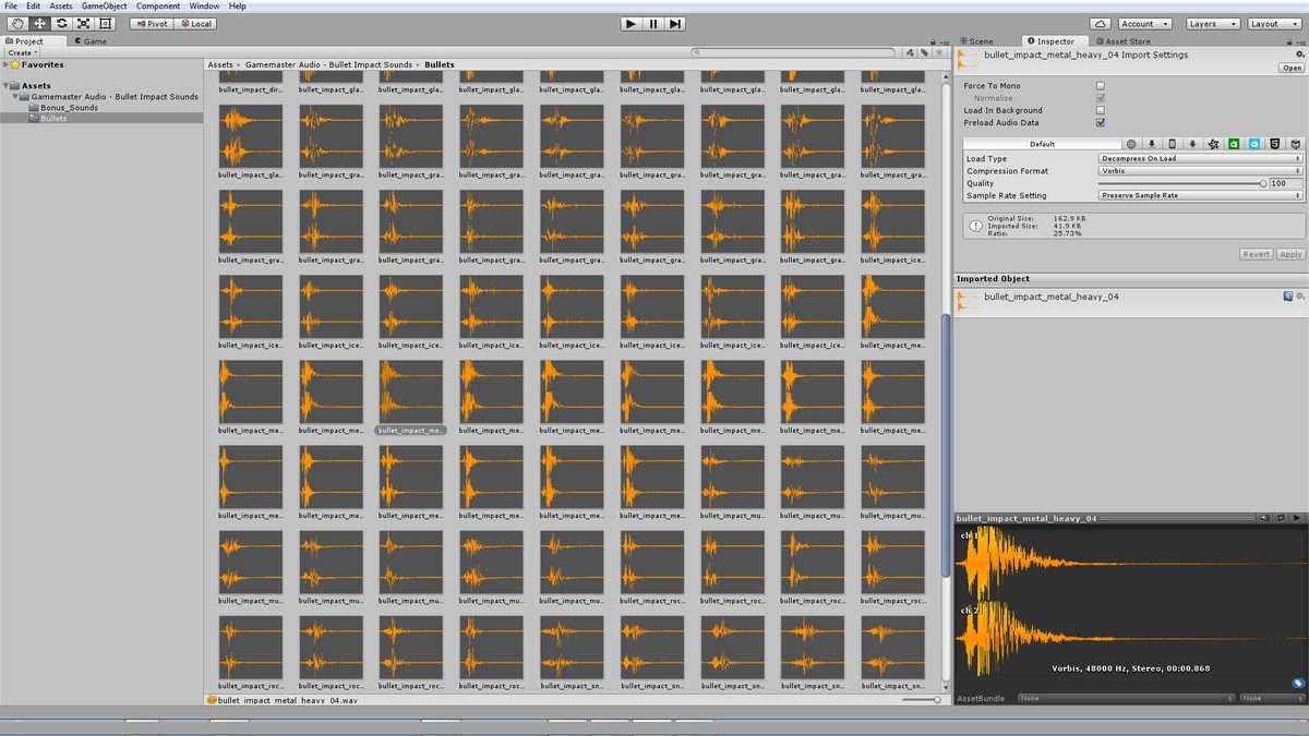 Bullet Impact Sounds Screenshot {loop_index}