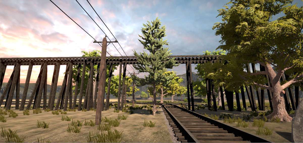 Old Railroads Tracks Screenshot {loop_index}