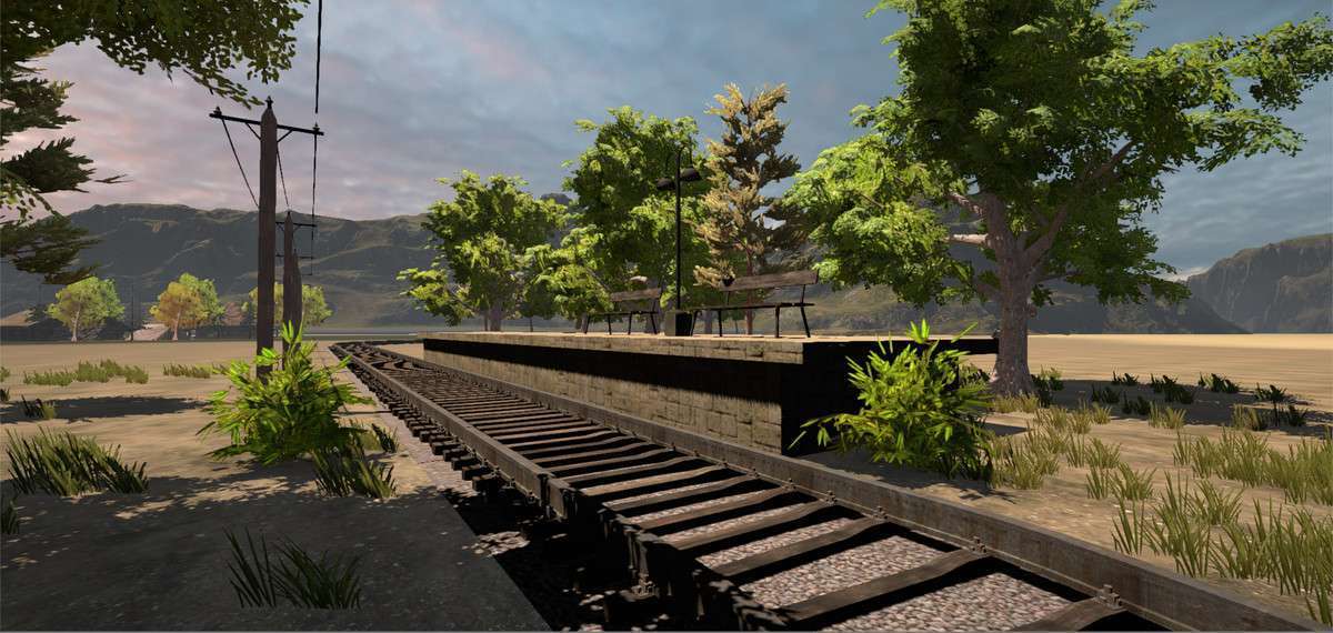 Old Railroads Tracks Screenshot {loop_index}