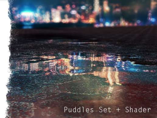 Puddle Set + Shader Free Download
