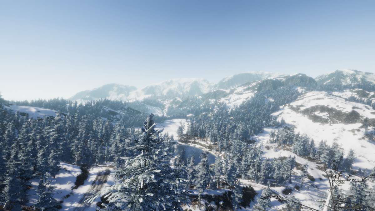 Mountain Trees – Dynamic Nature Screenshot {loop_index}