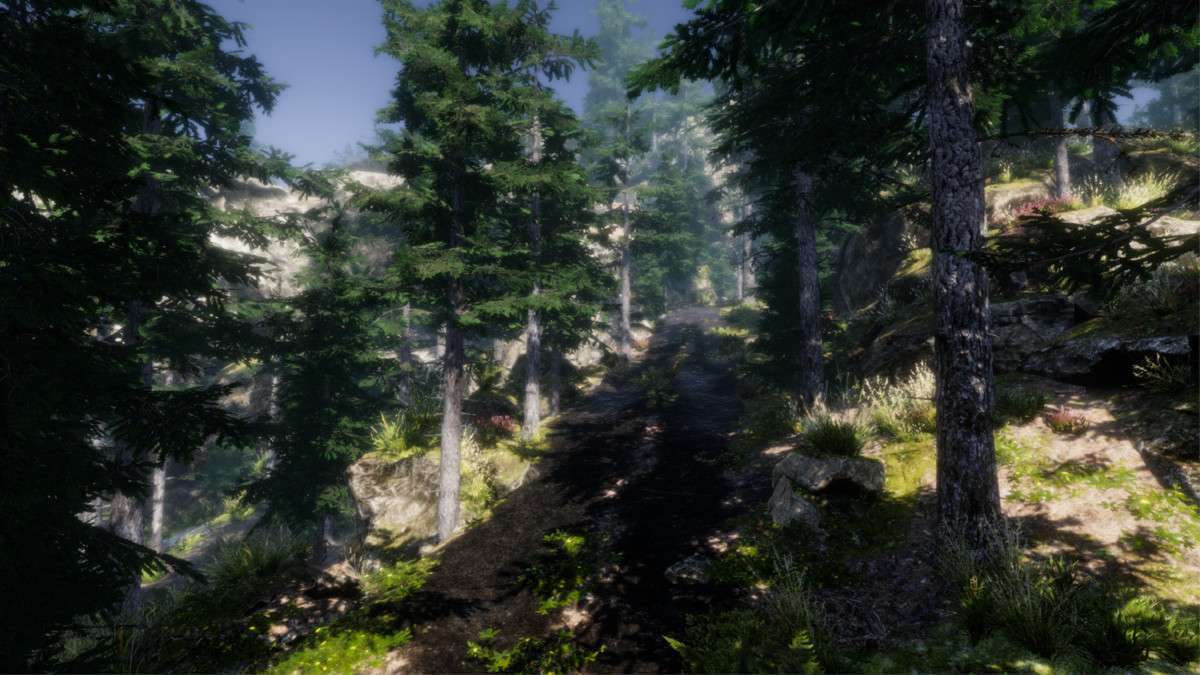 Mountain Trees – Dynamic Nature Screenshot {loop_index}