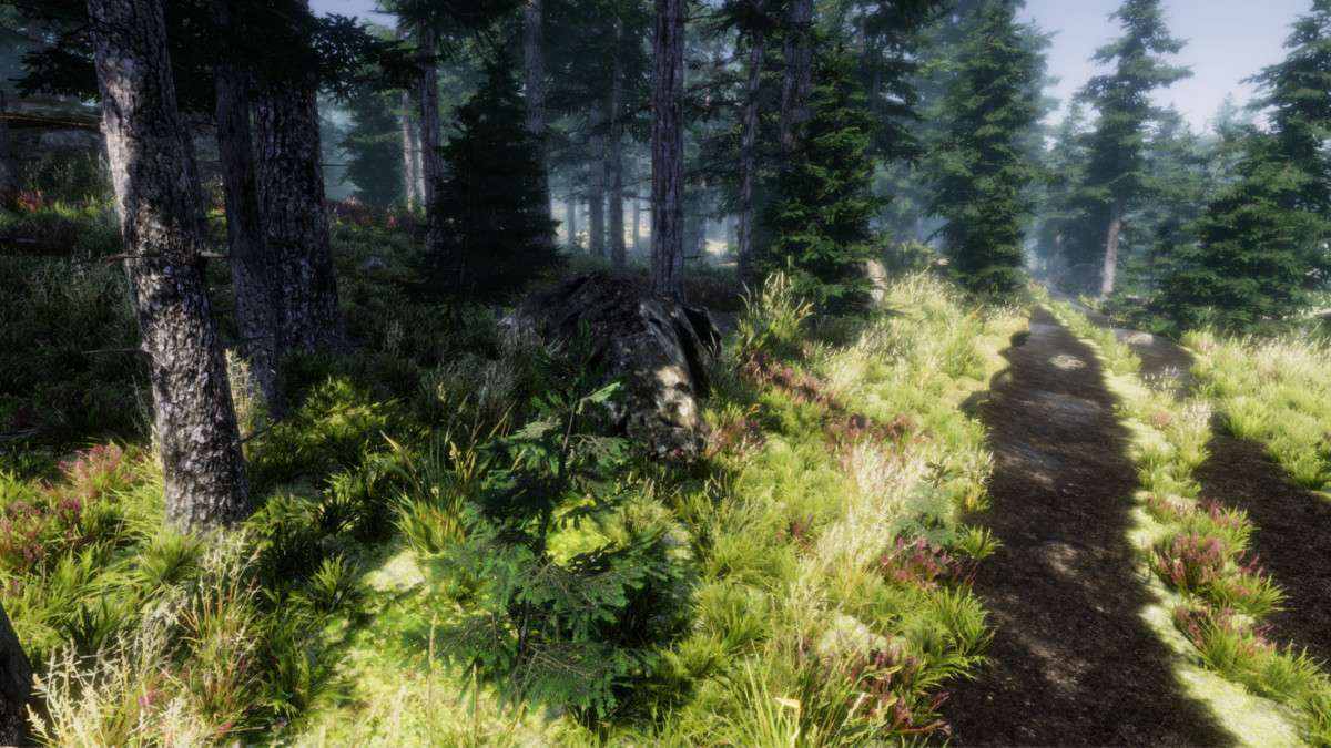 Mountain Trees – Dynamic Nature Screenshot {loop_index}