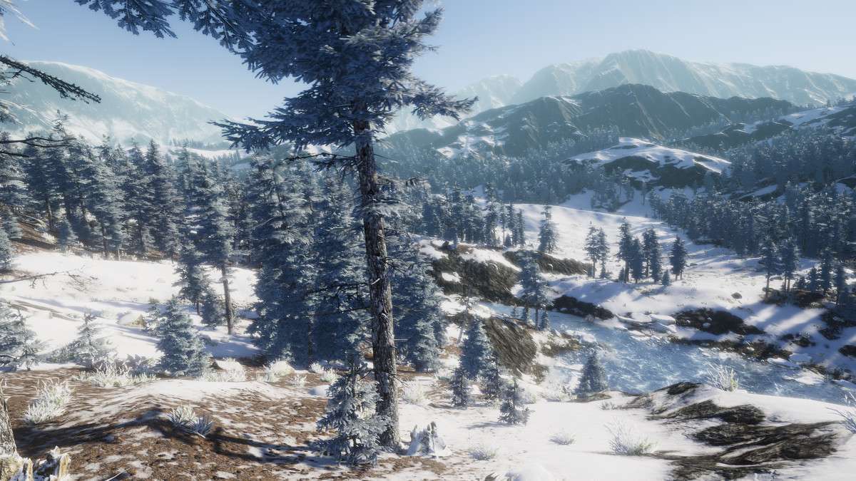 Mountain Trees – Dynamic Nature Screenshot {loop_index}