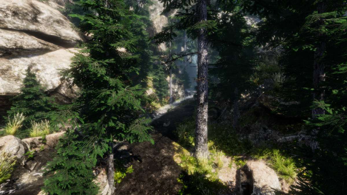 Mountain Trees – Dynamic Nature Screenshot {loop_index}