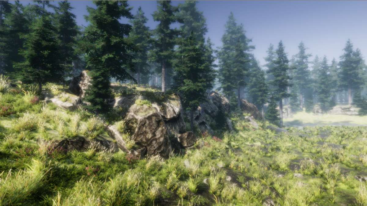 Mountain Trees – Dynamic Nature Screenshot {loop_index}