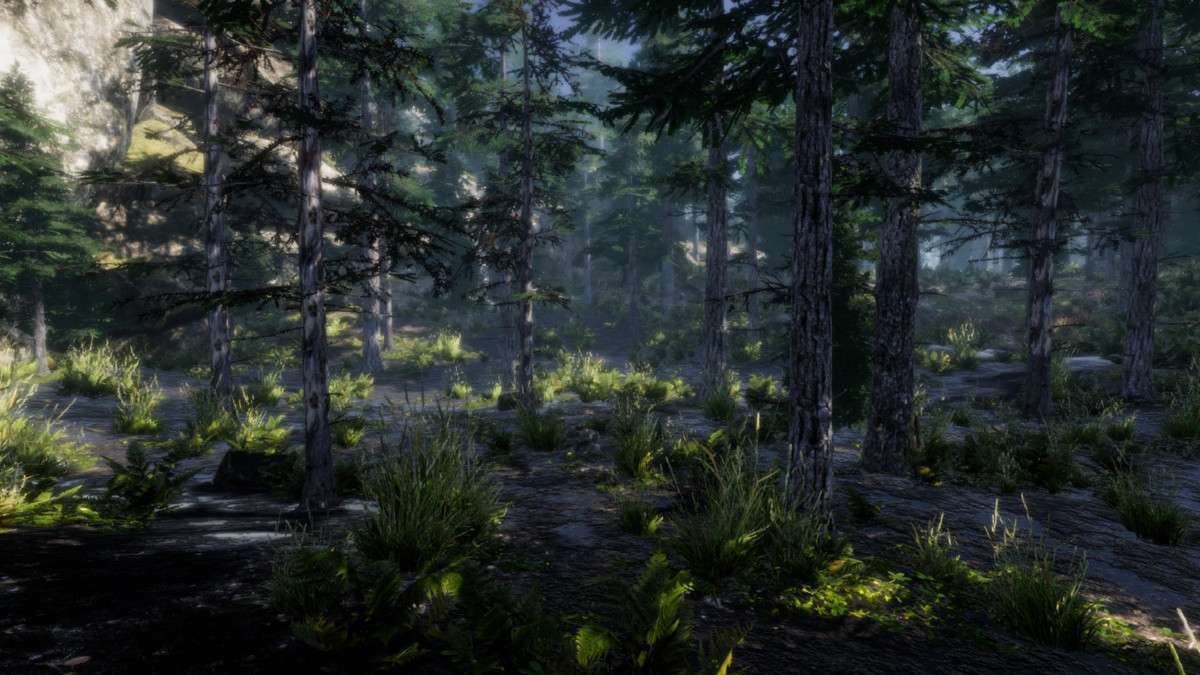 Mountain Trees – Dynamic Nature Screenshot {loop_index}