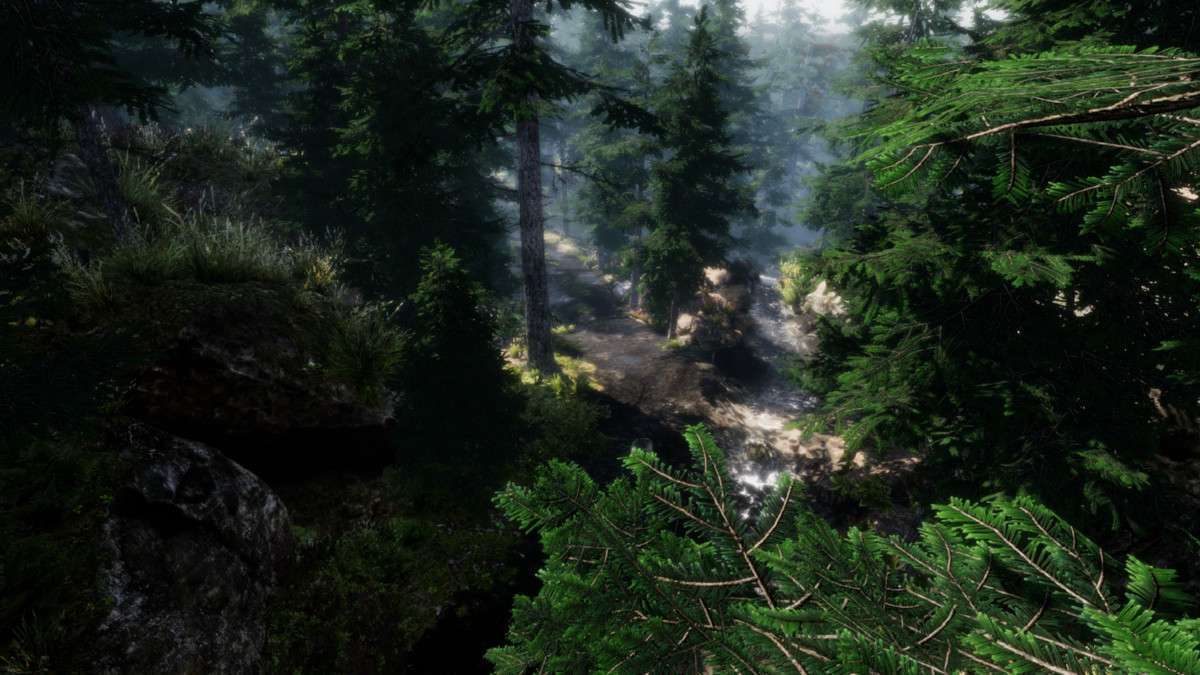 Mountain Trees – Dynamic Nature Screenshot {loop_index}