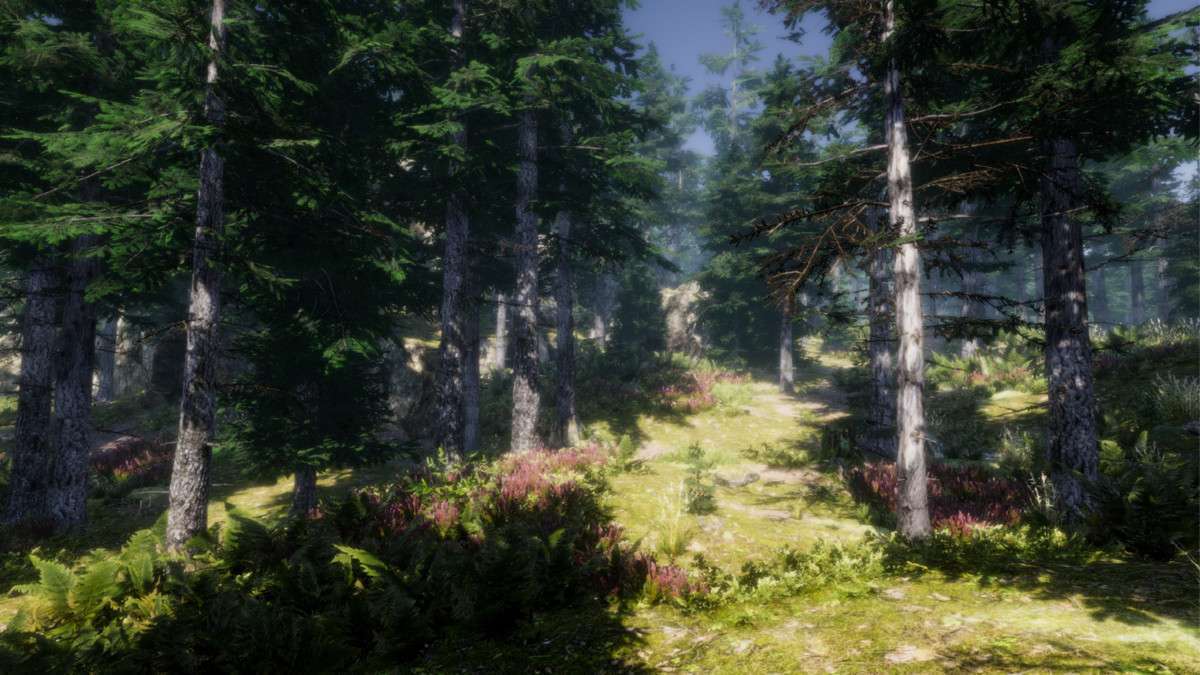 Mountain Trees – Dynamic Nature Screenshot {loop_index}