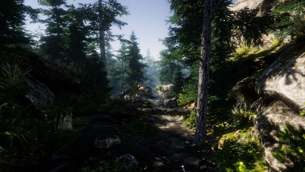 Mountain Trees – Dynamic Nature Screenshot {loop_index}