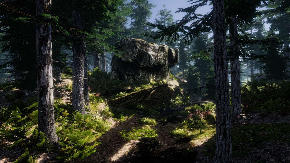 Mountain Trees – Dynamic Nature Screenshot {loop_index}
