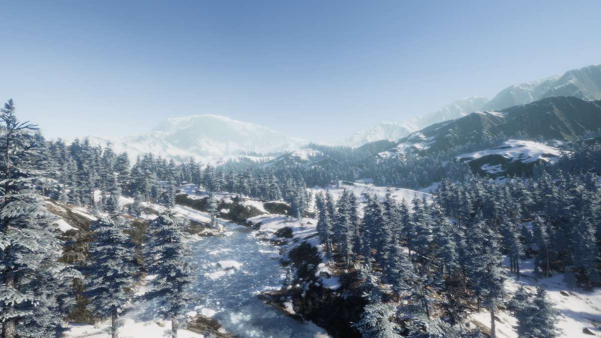 Mountain Trees – Dynamic Nature Screenshot {loop_index}