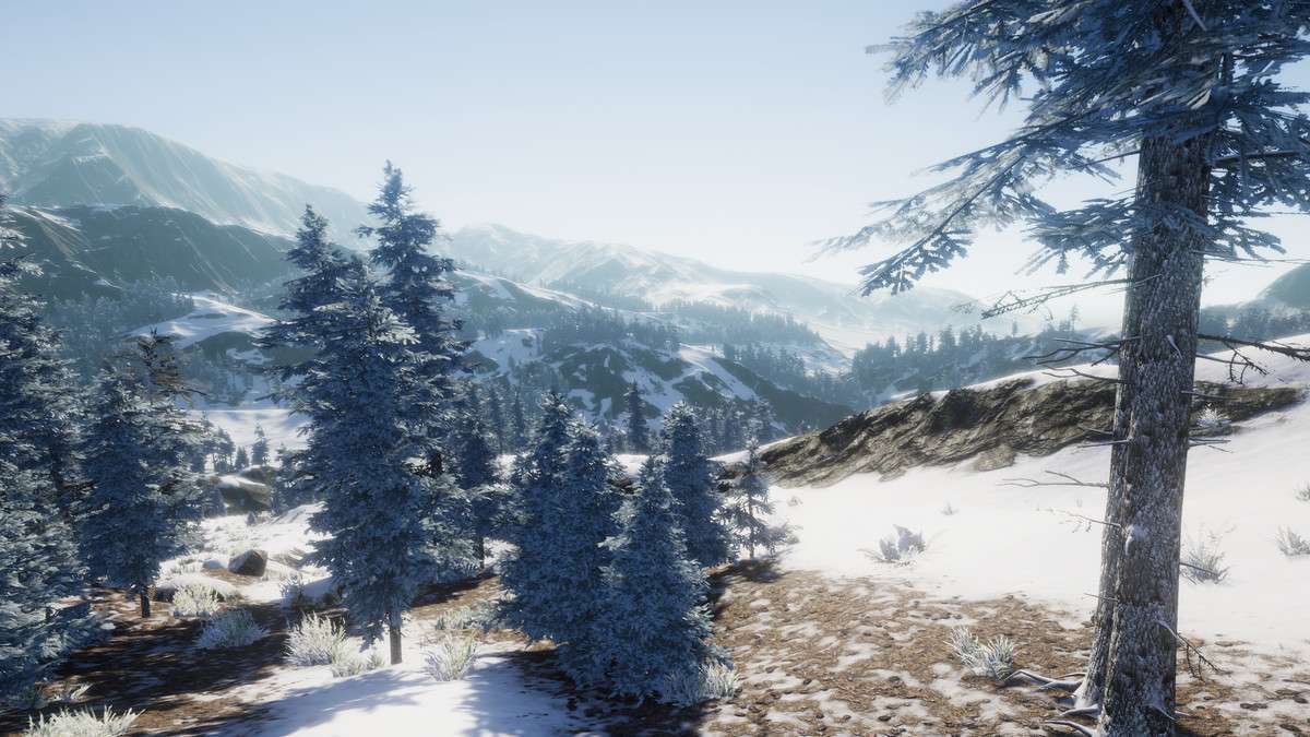 Mountain Trees – Dynamic Nature Screenshot {loop_index}