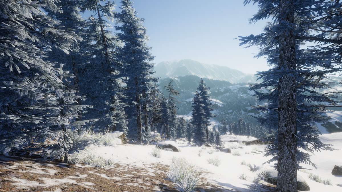 Mountain Trees – Dynamic Nature Screenshot {loop_index}