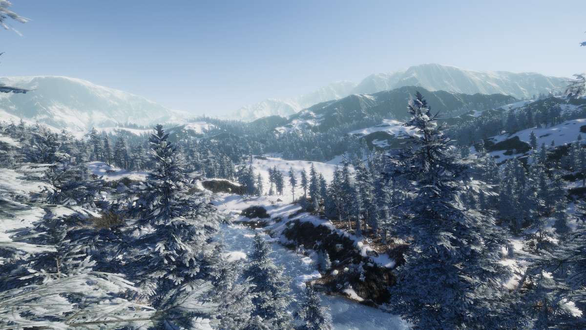 Mountain Trees – Dynamic Nature Screenshot {loop_index}
