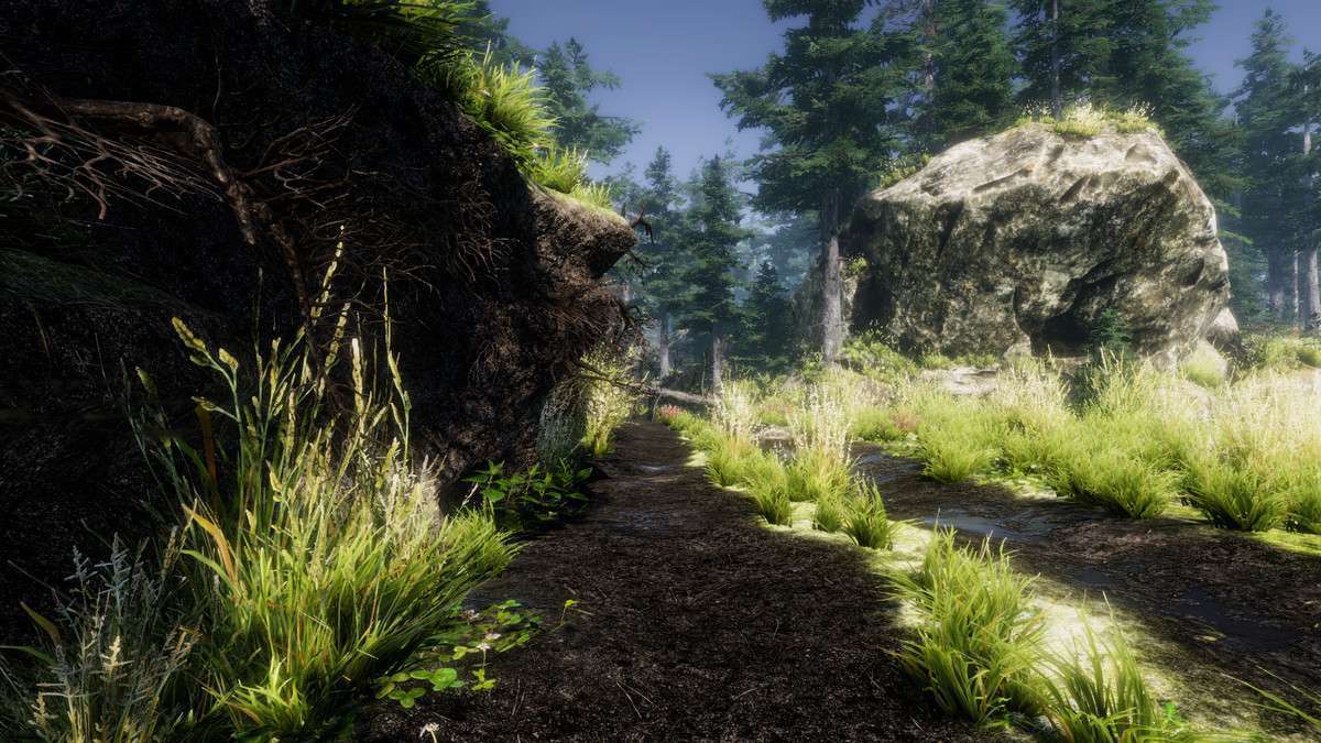 Mountain Trees – Dynamic Nature Screenshot {loop_index}