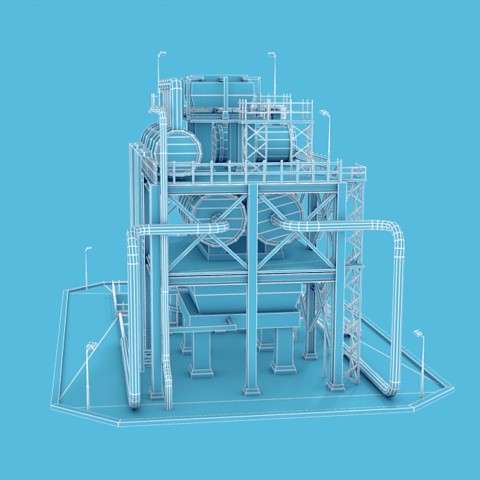 Oil Refinery 05 Screenshot {loop_index}