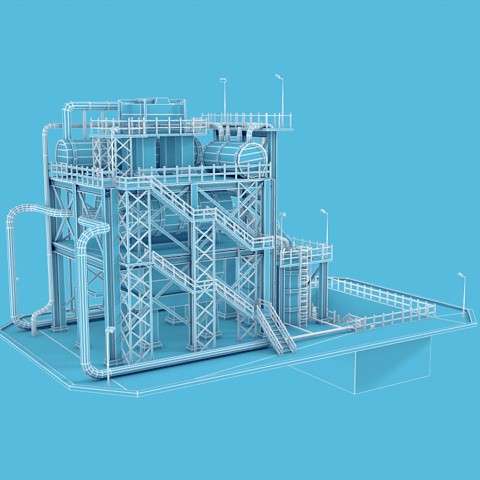 Oil Refinery 05 Screenshot {loop_index}