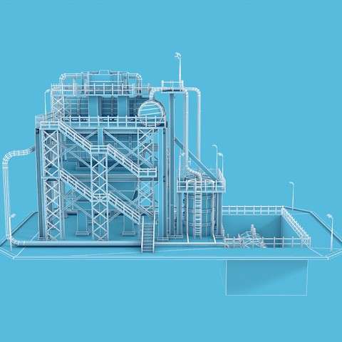 Oil Refinery 05 Screenshot {loop_index}