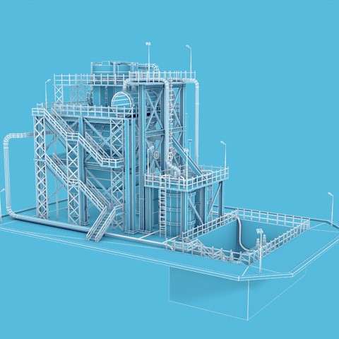Oil Refinery 05 Screenshot {loop_index}