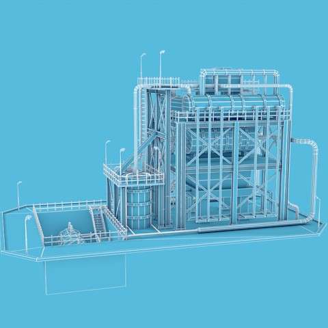 Oil Refinery 05 Screenshot {loop_index}