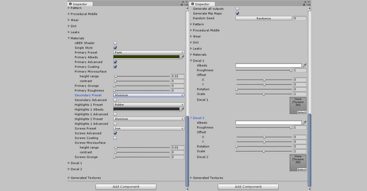 Procedural Sci-Fi PBR Materials Screenshot {loop_index}