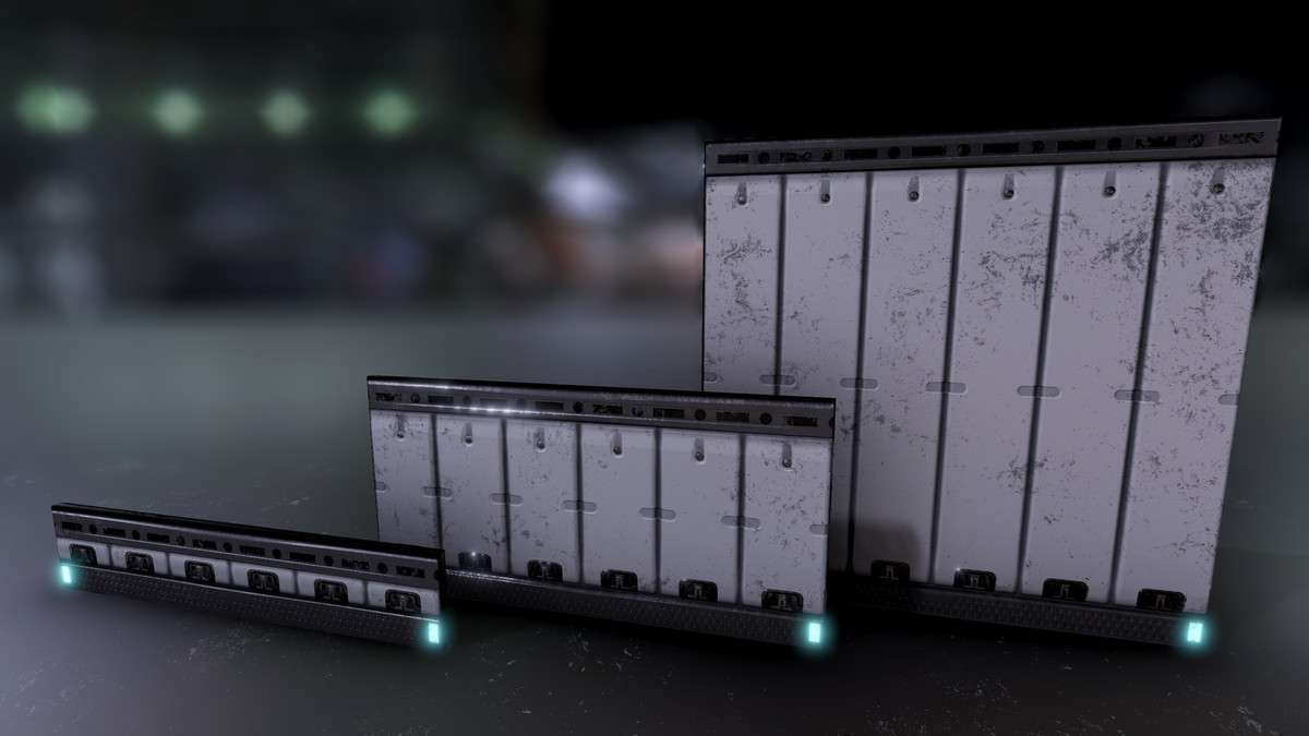 Procedural Sci-Fi PBR Materials Screenshot {loop_index}