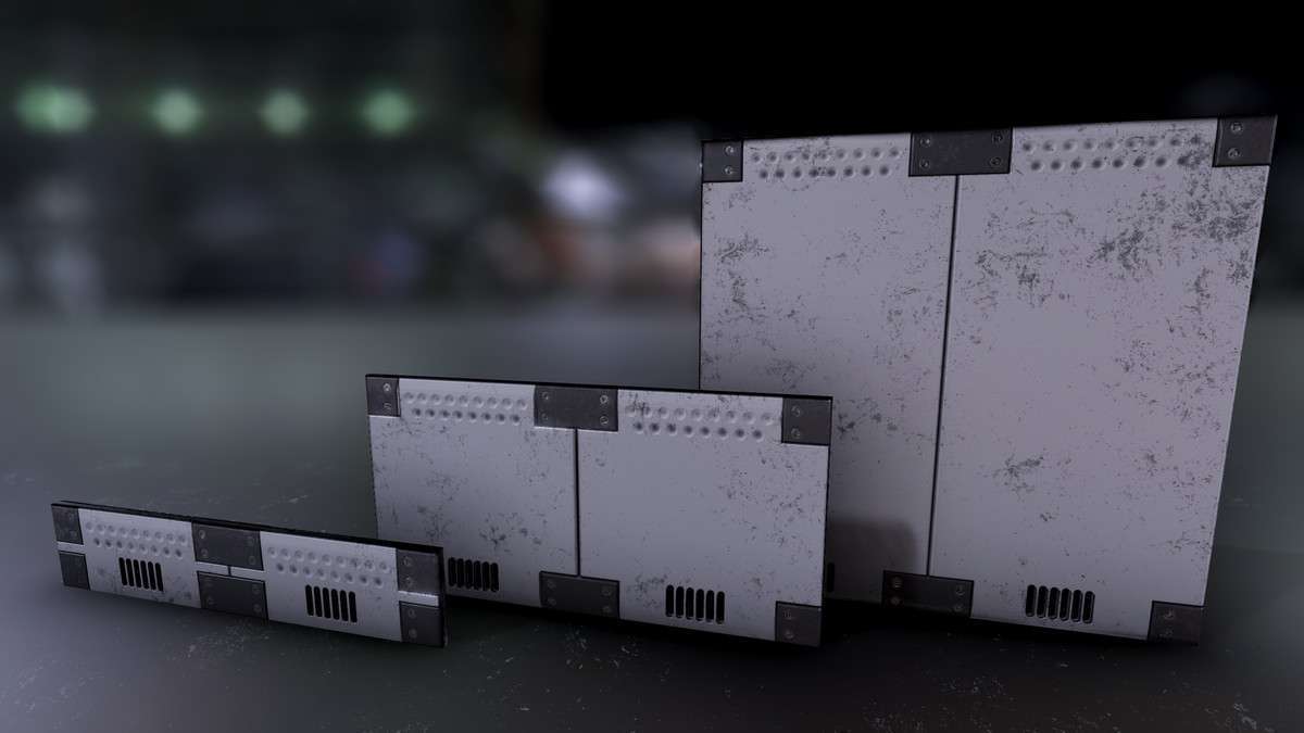 Procedural Sci-Fi PBR Materials Screenshot {loop_index}