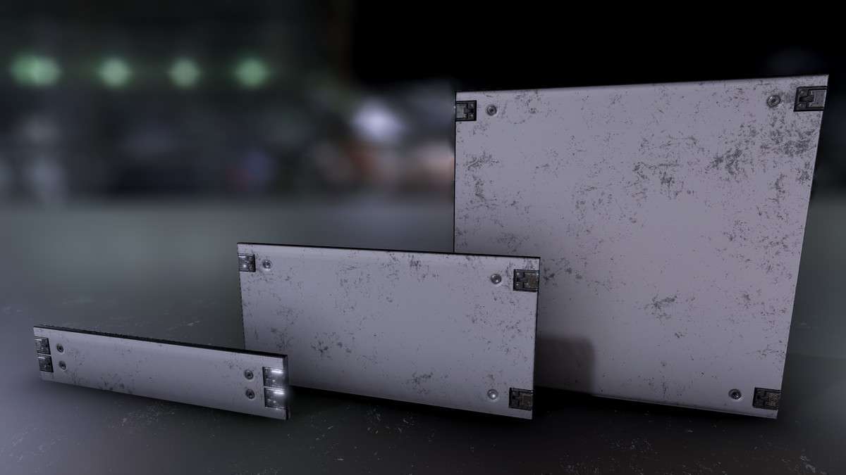 Procedural Sci-Fi PBR Materials Screenshot {loop_index}