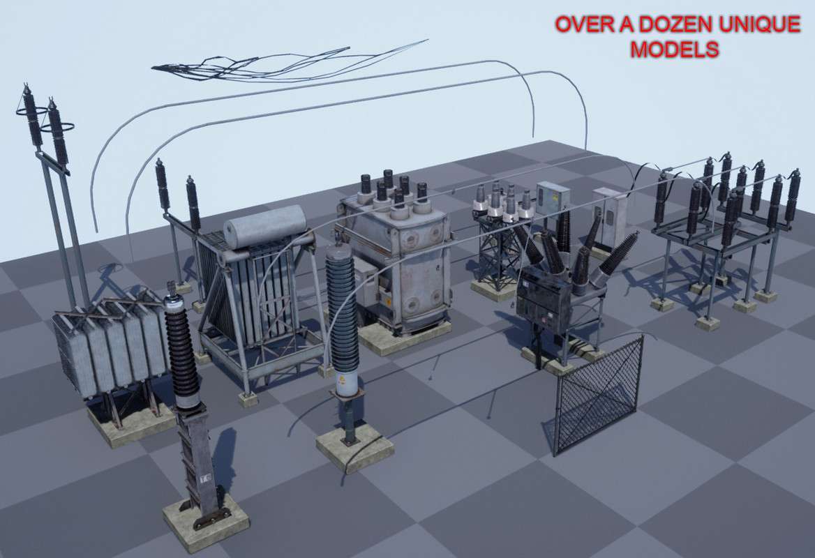 Electric Substation ( Power Grid ) Screenshot {loop_index}