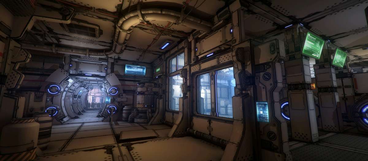 Top-Down Sci-Fi Screenshot {loop_index}