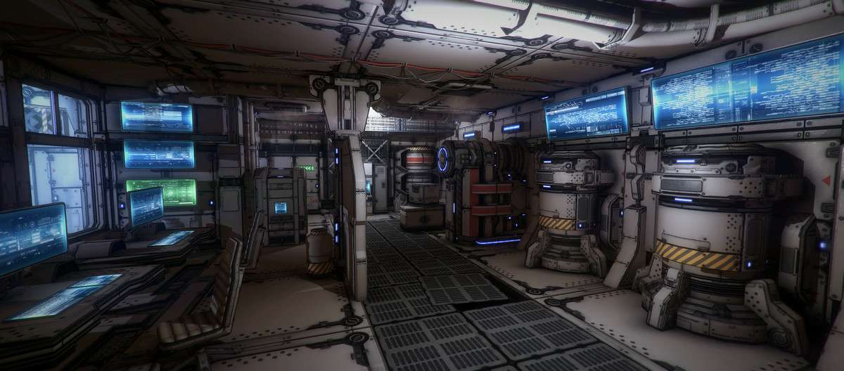Top-Down Sci-Fi Screenshot {loop_index}