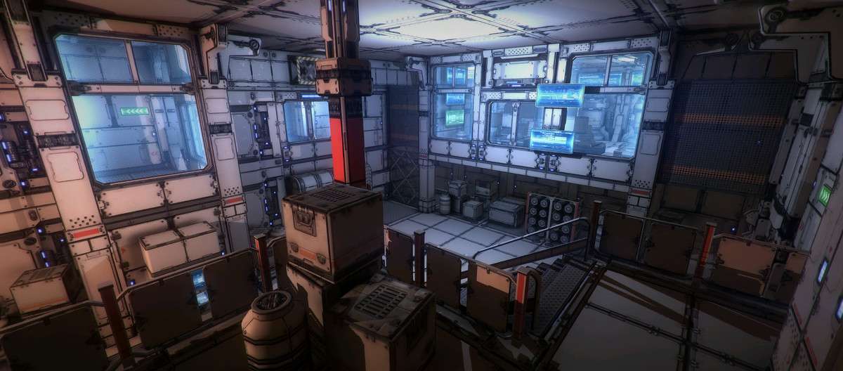 Top-Down Sci-Fi Screenshot {loop_index}