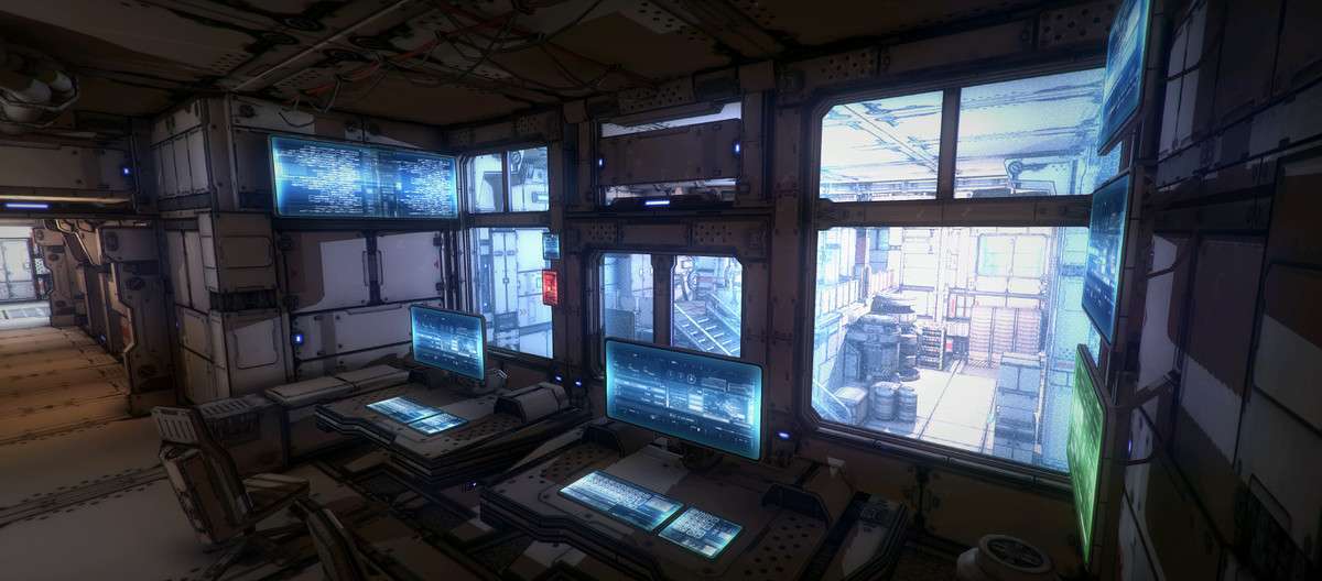 Top-Down Sci-Fi Screenshot {loop_index}