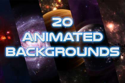 Parallax Space Background Multipack Free Download