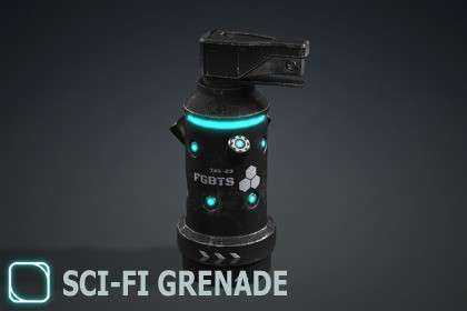 Sci-fi Grenade Free Download