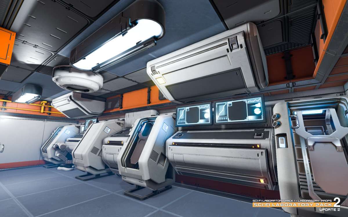 Sci-Fi Laboratory Pack 2 Screenshot {loop_index}