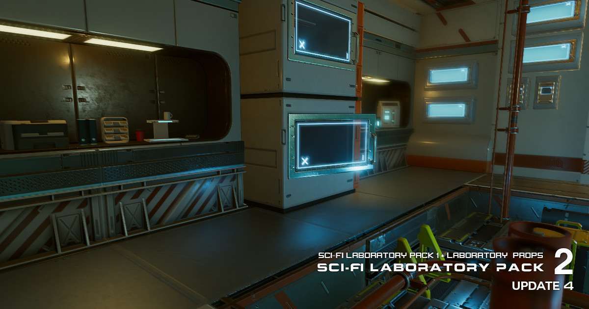 Sci-Fi Laboratory Pack 2 Screenshot {loop_index}