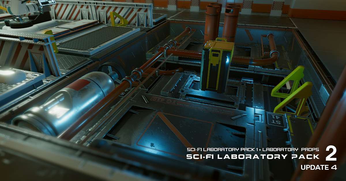 Sci-Fi Laboratory Pack 2 Screenshot {loop_index}