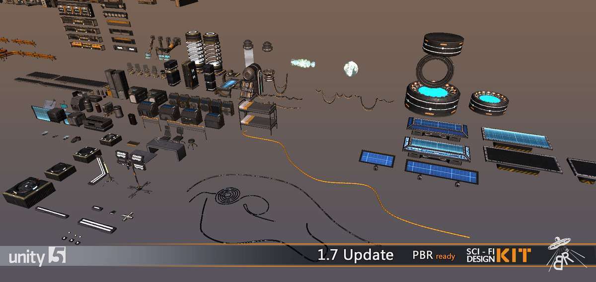Sci-fi Design Kit Screenshot {loop_index}