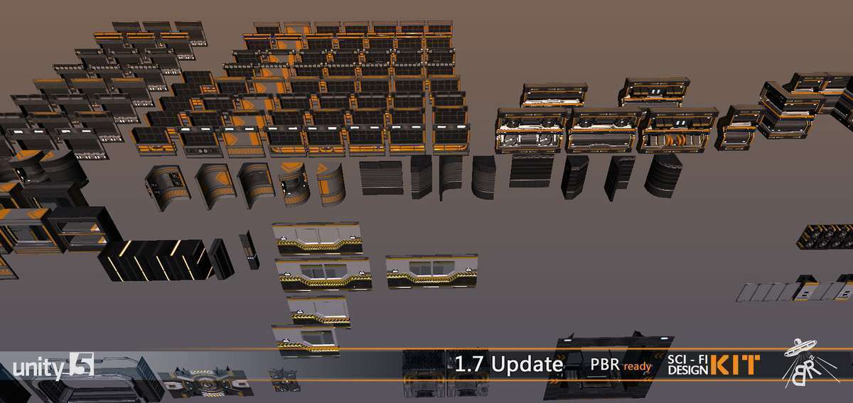 Sci-fi Design Kit Screenshot {loop_index}