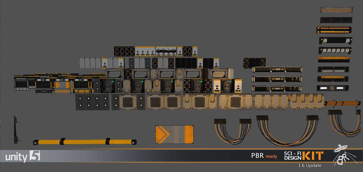 Sci-fi Design Kit Screenshot {loop_index}