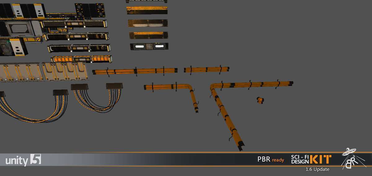 Sci-fi Design Kit Screenshot {loop_index}