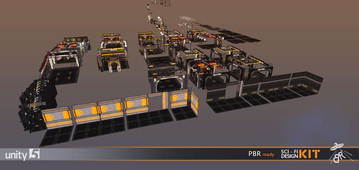 Sci-fi Design Kit Screenshot {loop_index}
