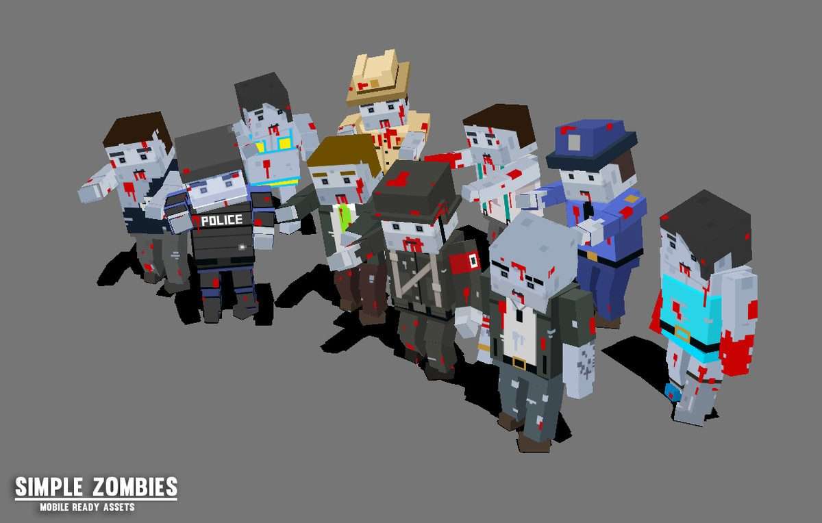 Simple Zombies – Cartoon Characters Screenshot {loop_index}