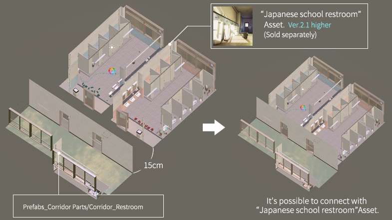 Japanese School Corridor Screenshot {loop_index}