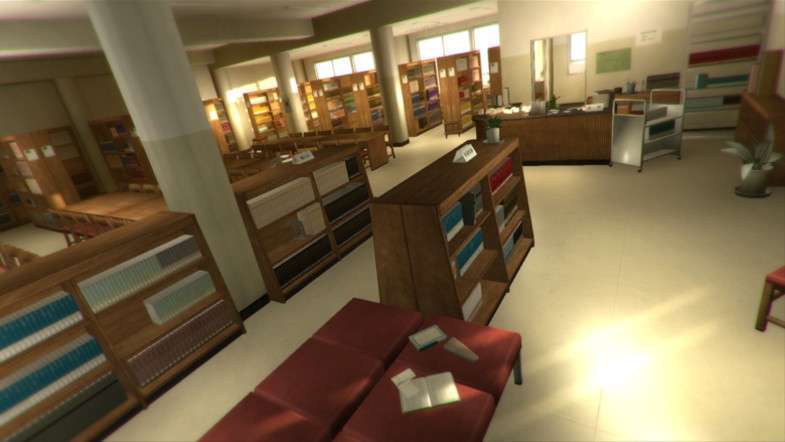 Japanese School Library Set Screenshot {loop_index}