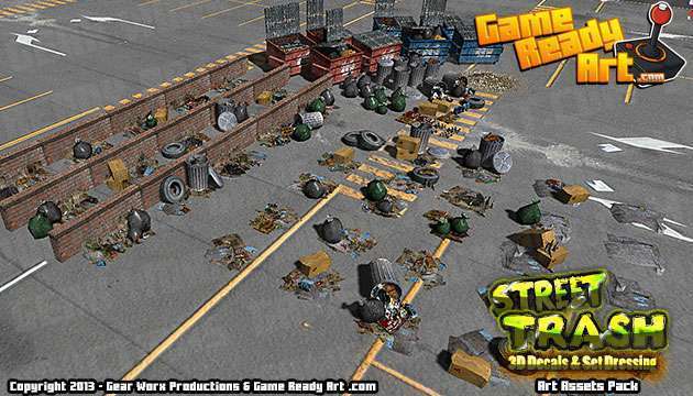 Street Trash – 3D Decals & Set Dressing Screenshot {loop_index}