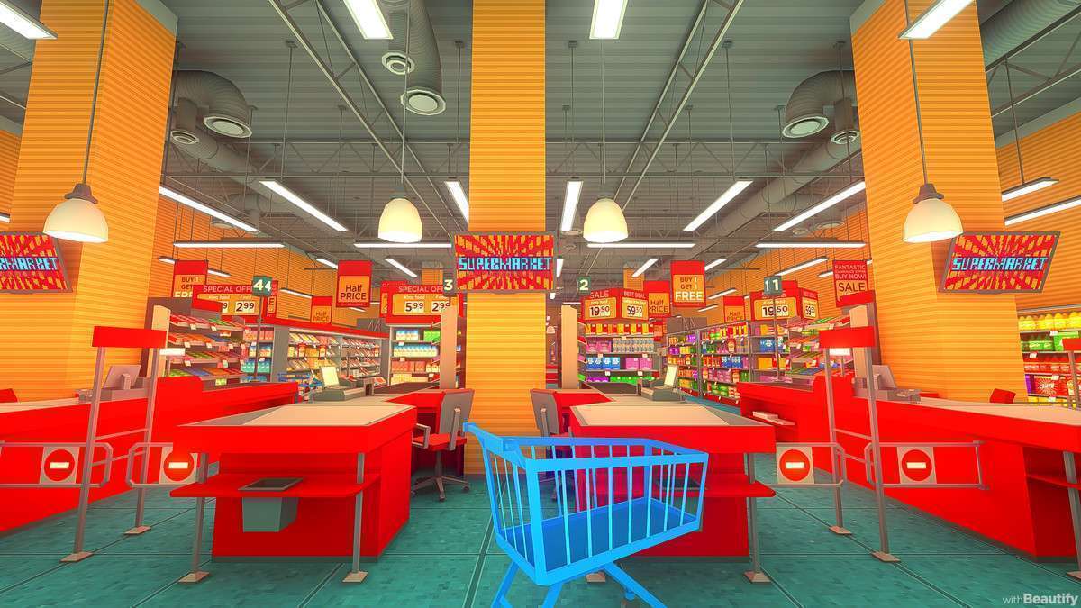Supermarket Interior Screenshot {loop_index}
